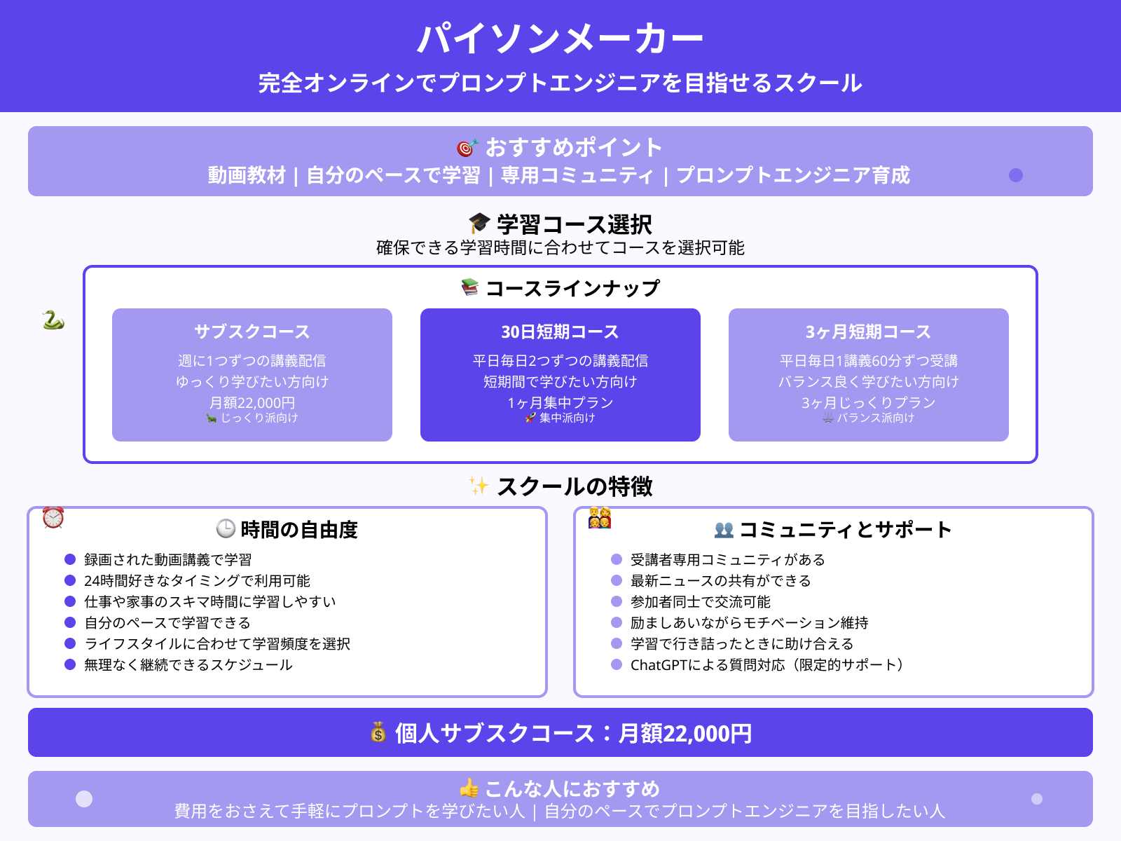 パイソンメーカー