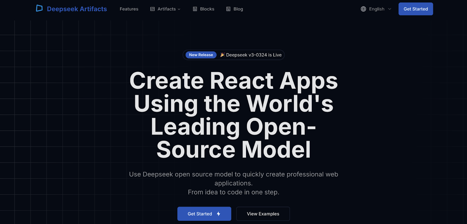 DeepSeek Artifacts