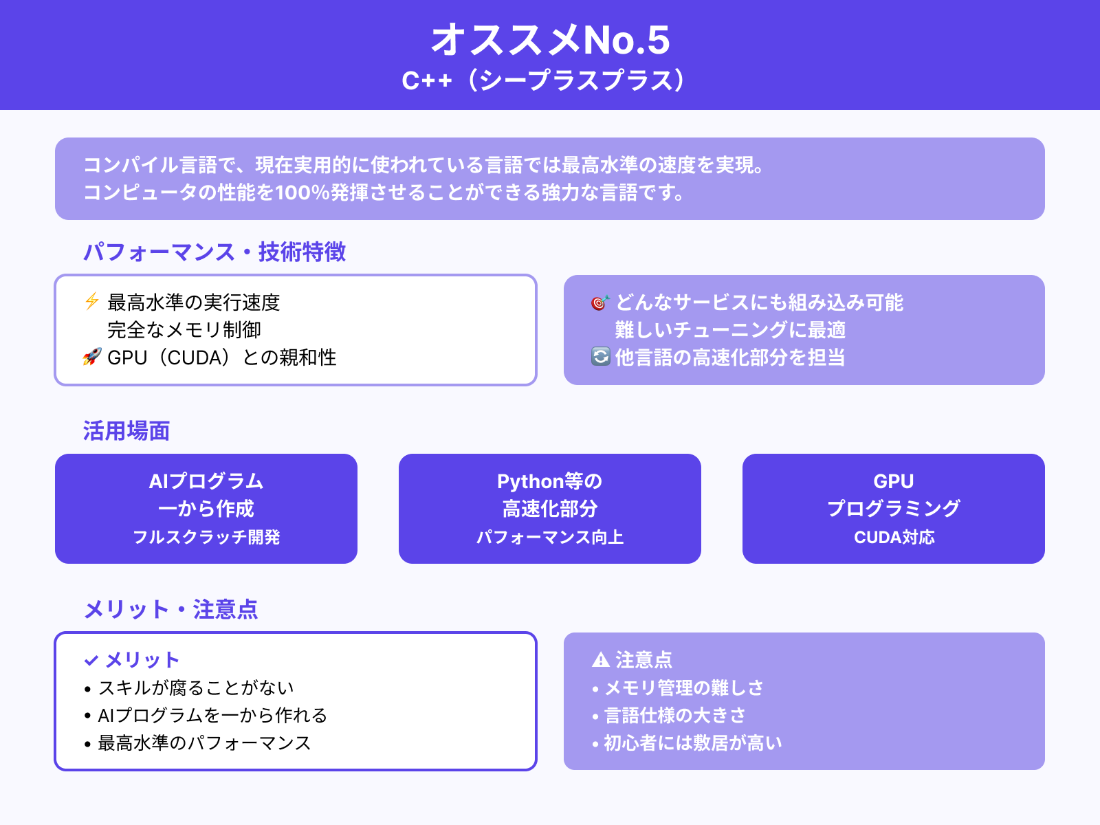 5. C++