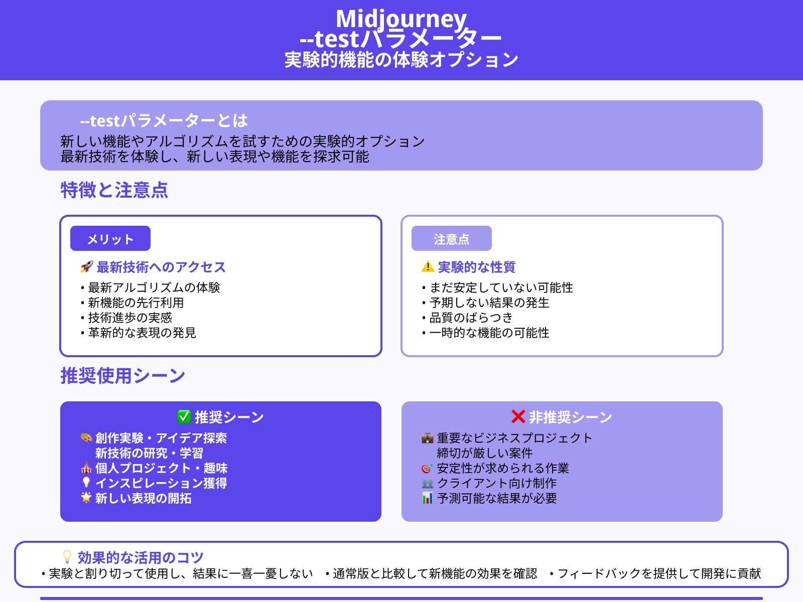 --test（新機能テスト）