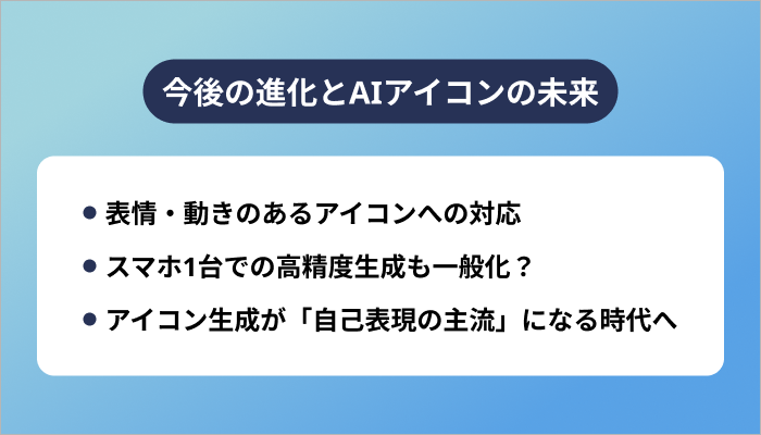 今後の進化とAIアイコンの未来