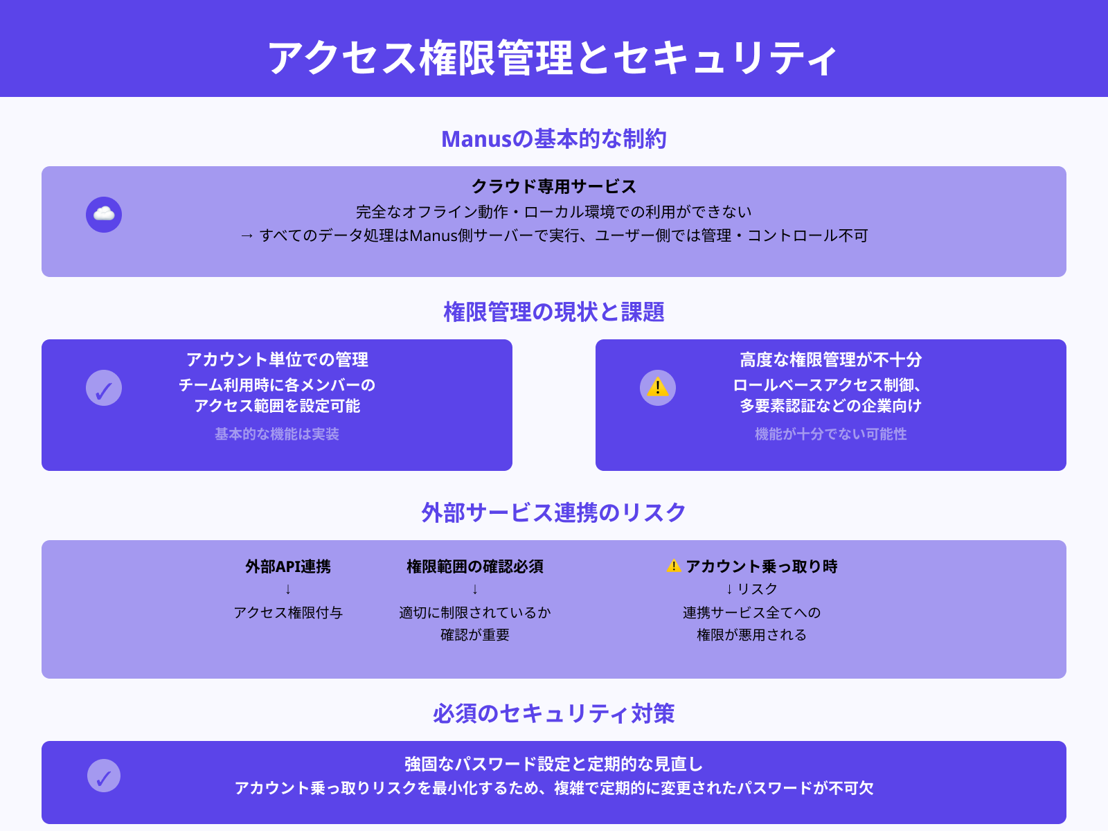 Manusの危険性は？リスクや注意点・安全な使い方を徹底解説！ | 侍エンジニア