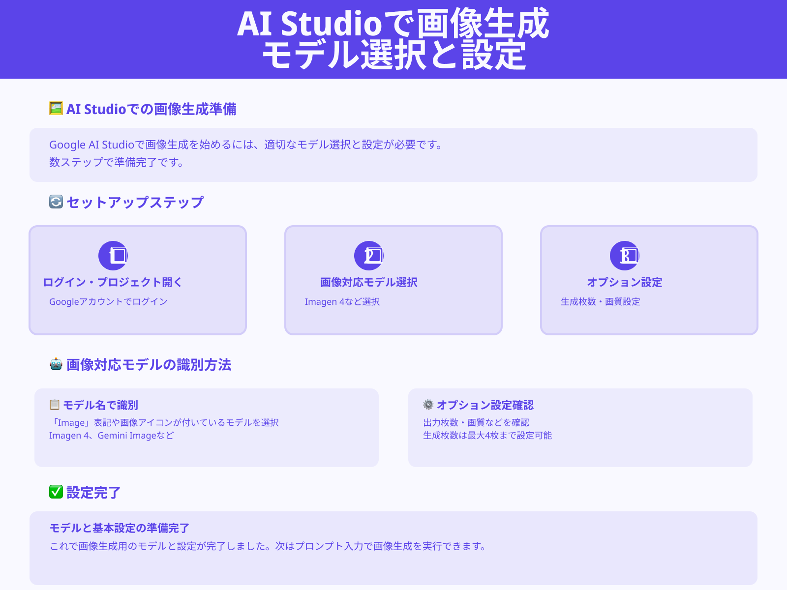 1. AI Studioにログインして画像対応モデルを選ぶ