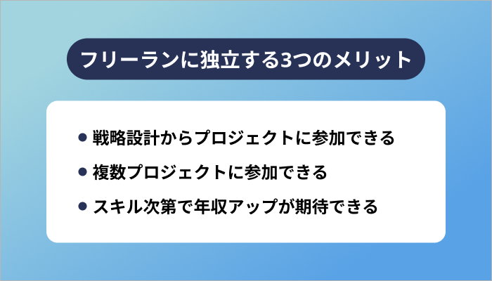 フリーランスのデータサイエンティストに独立する3つのメリット
