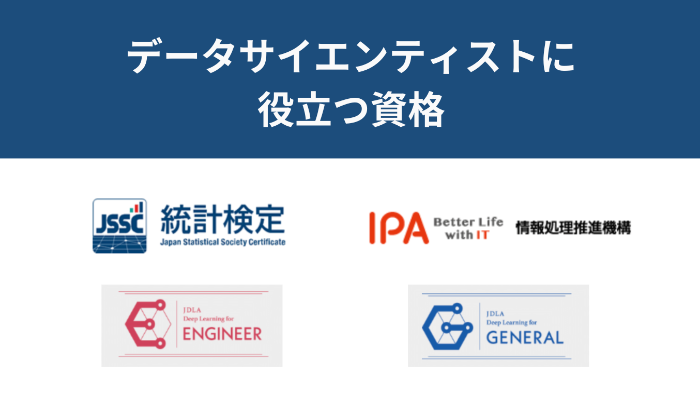 データサイエンティストに役立つ資格
