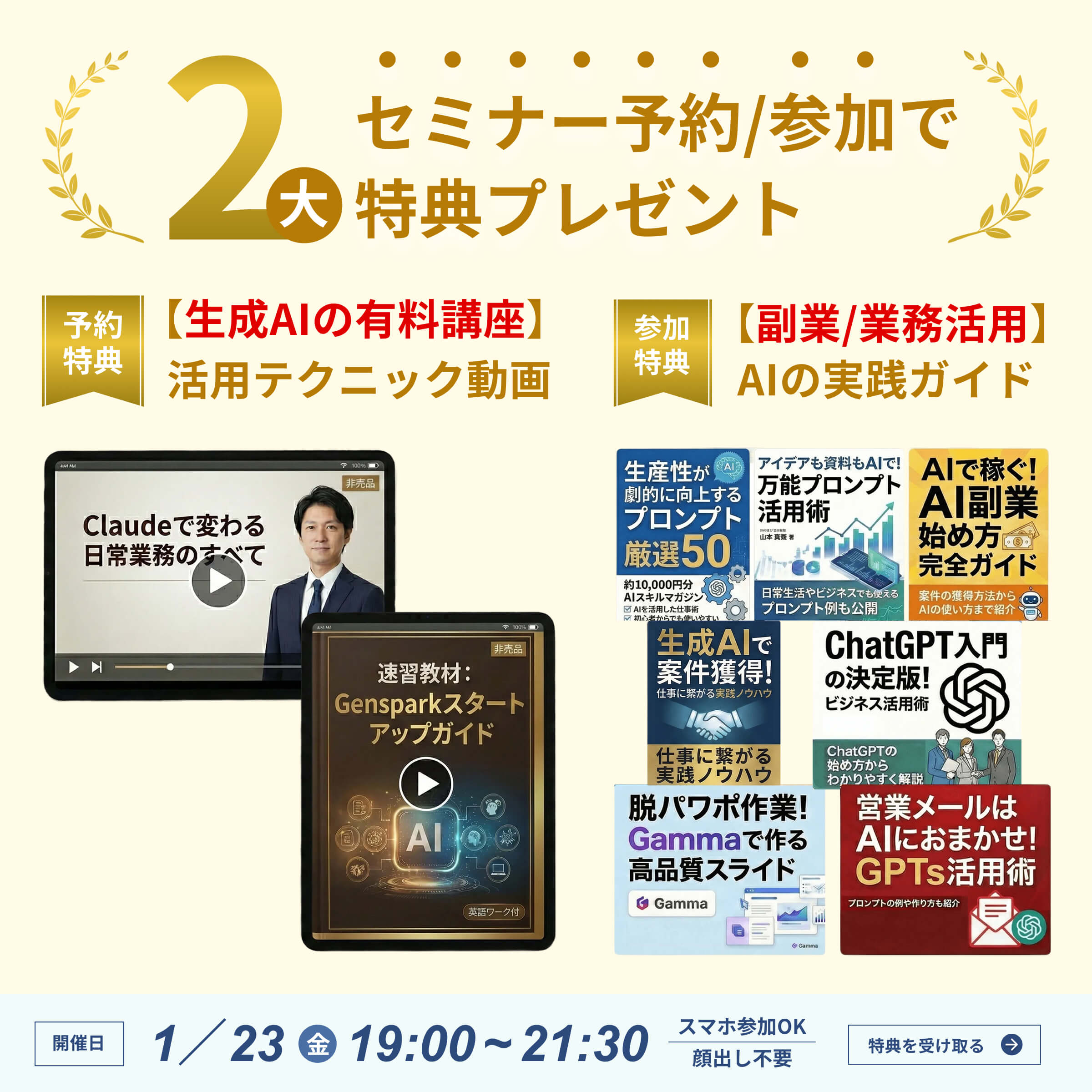 無料オンラインセミナー