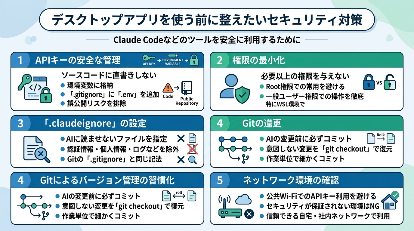 デスクトップアプリを使う前に整えたいセキュリティ対策