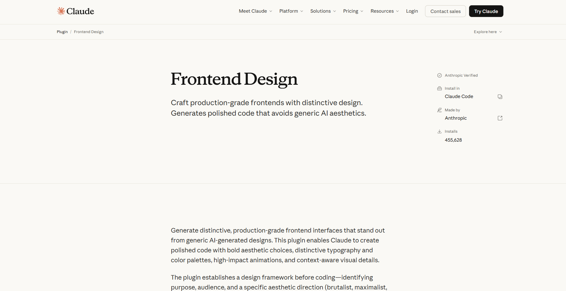 Frontend Design