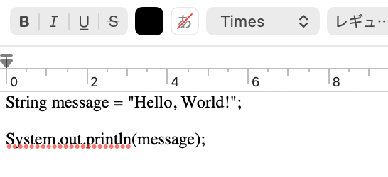 「ファイル読み込み」で長文の指示を改行する