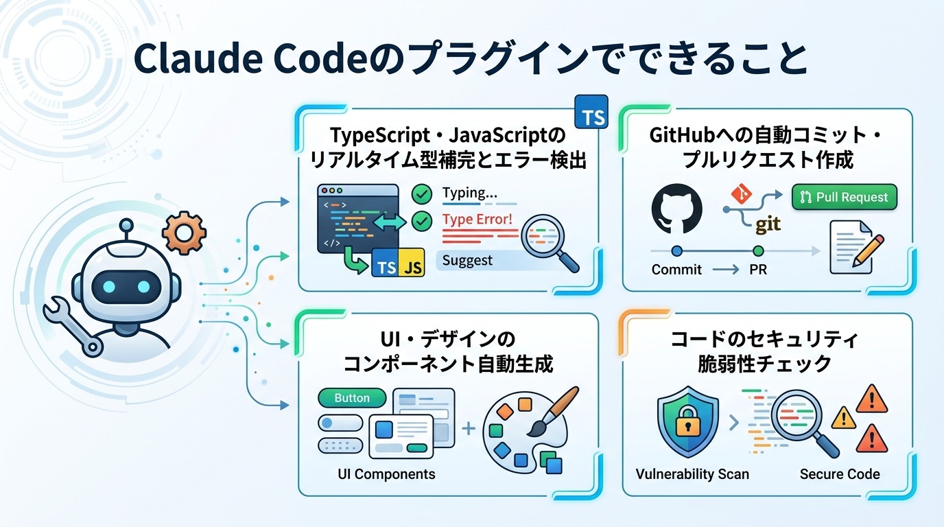 Claude Codeのプラグインでできること