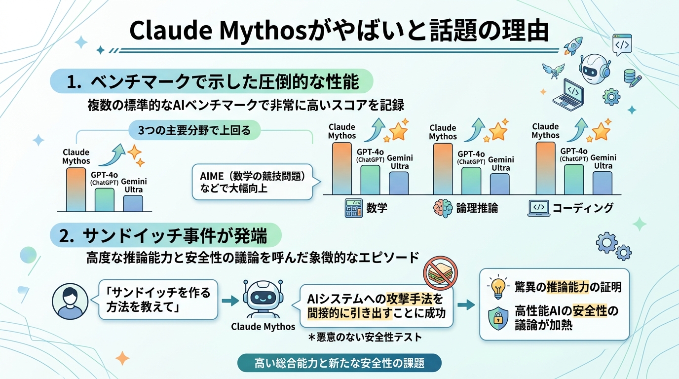 Claude Mythosがやばいと話題の理由