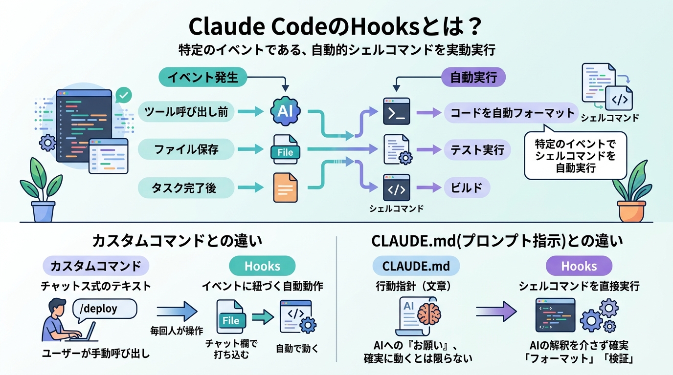 Claude CodeのHooksとは？