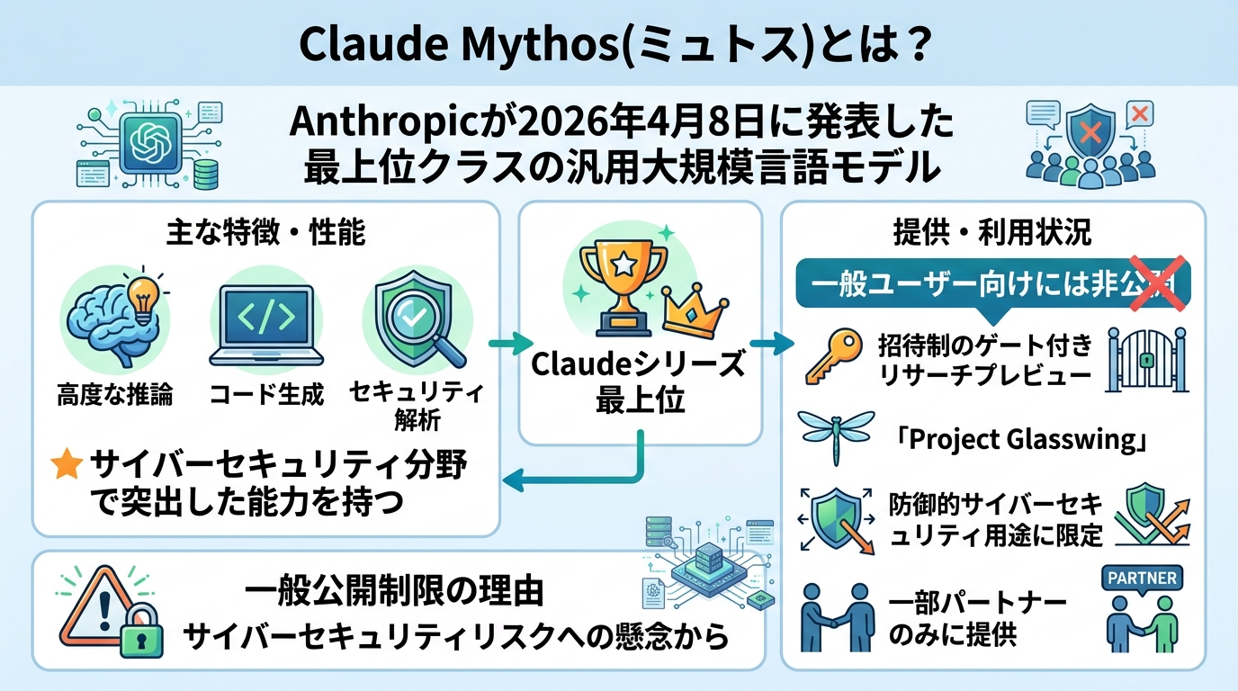 Claude Mythos(ミュトス)とは？