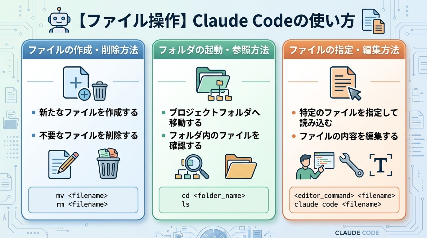 【ファイル操作】Claude Codeの使い方