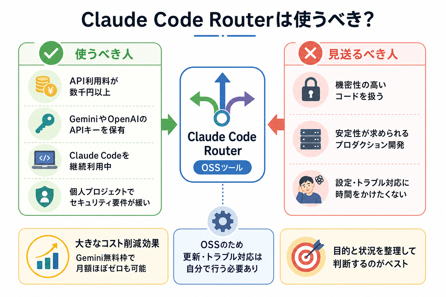 Claude Code Routerは使うべき?
