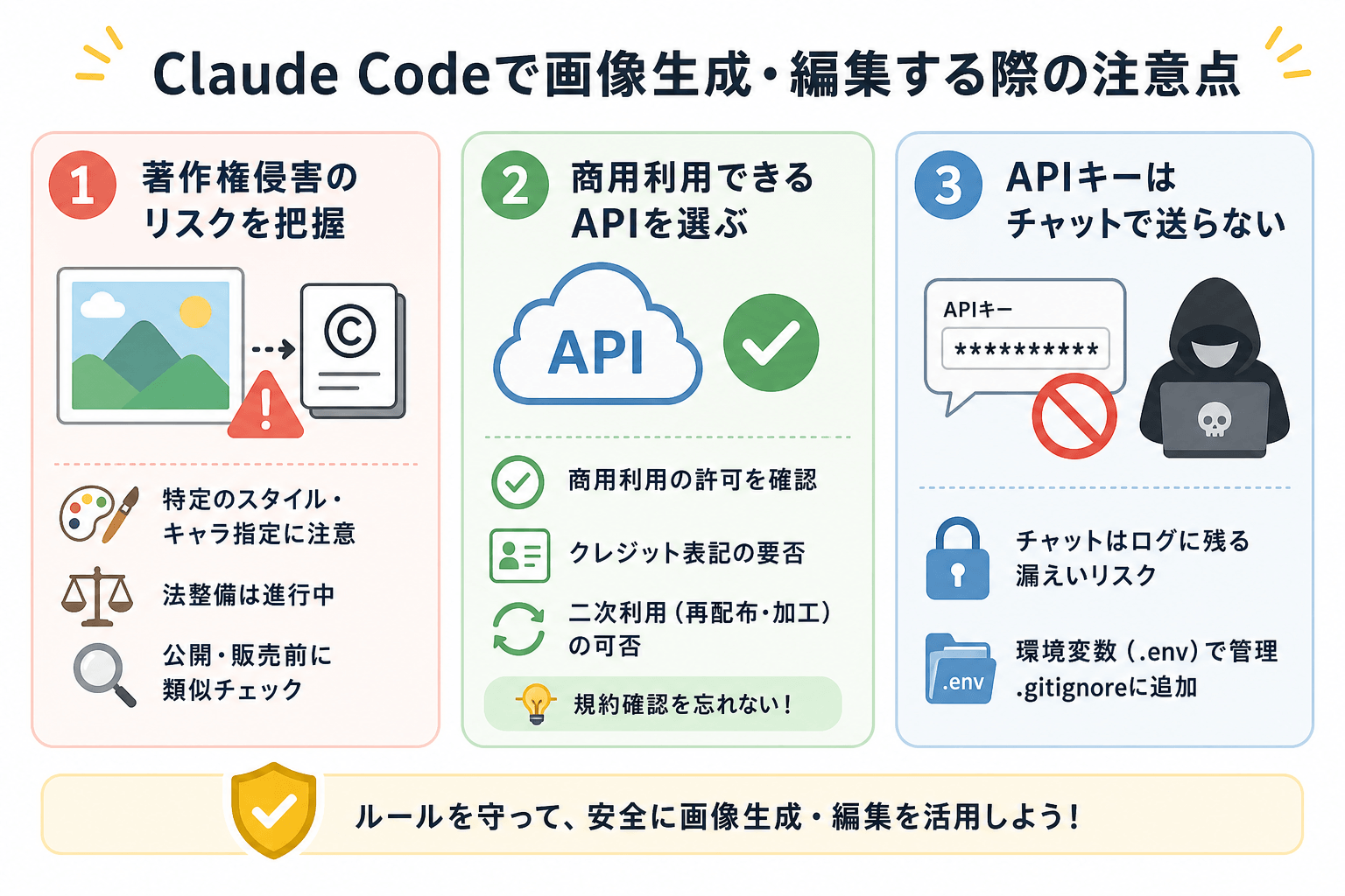 Claude Codeで画像生成・編集する際の注意点