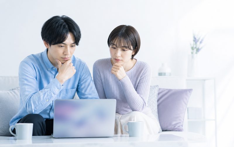 キャリアについて相談している様子