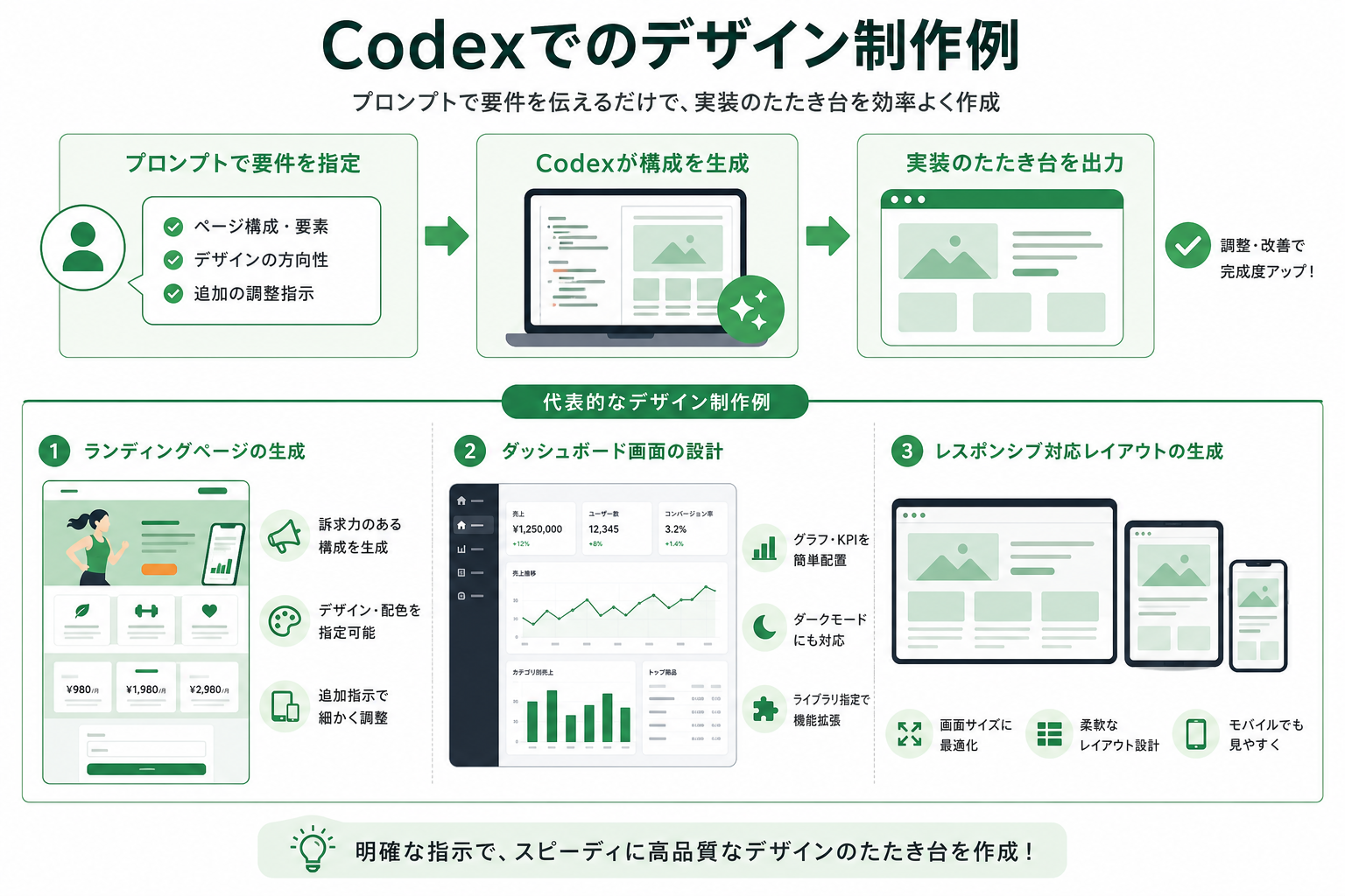 Codexでのデザイン制作例