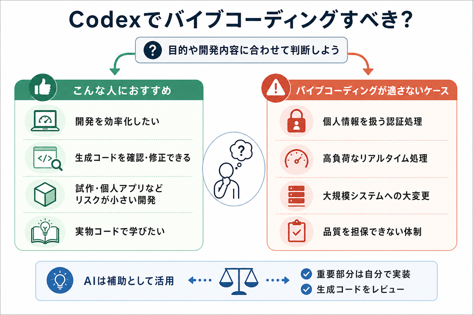 Codexでバイブコーディングすべき？
