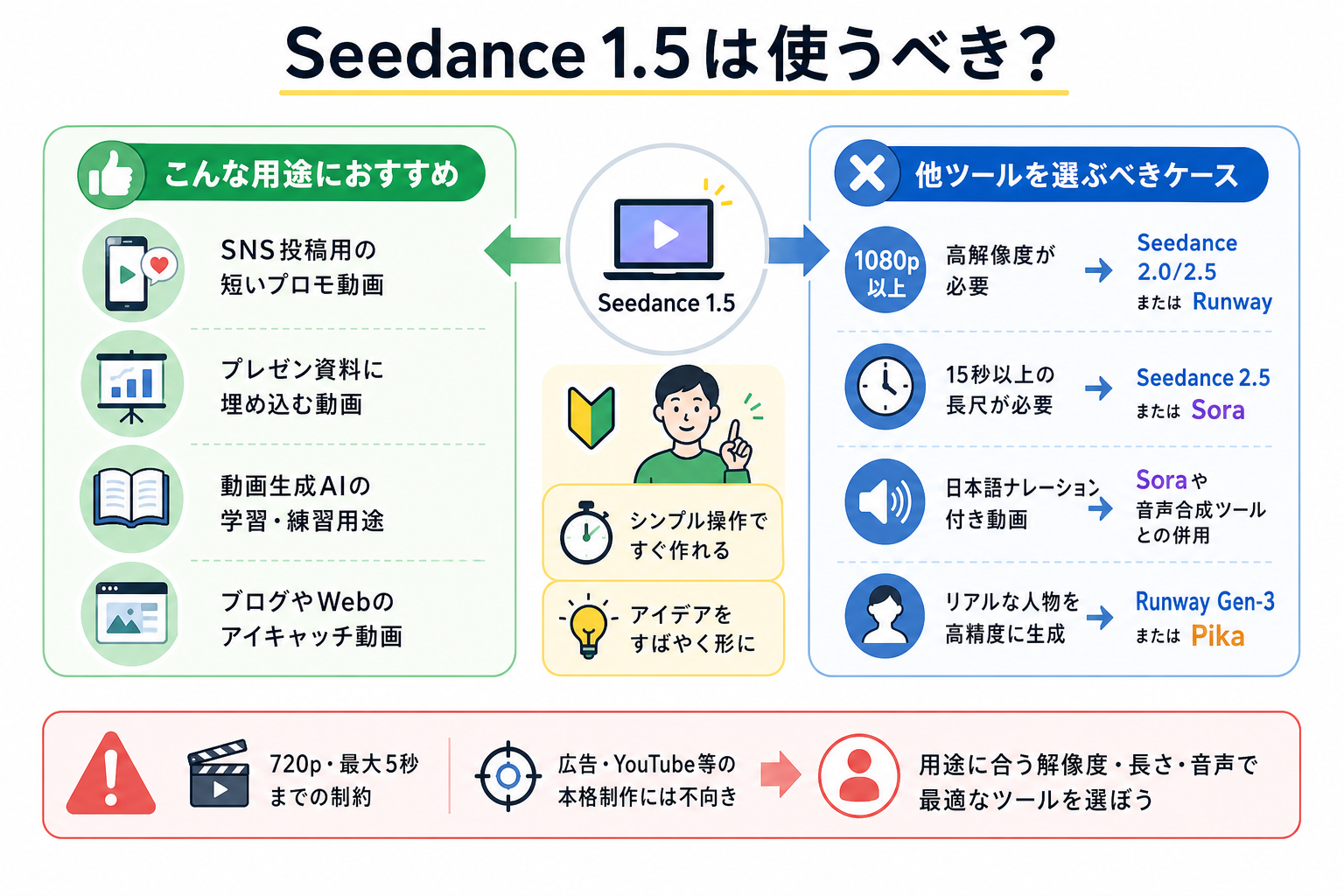 Seedance 1.5は使うべき？